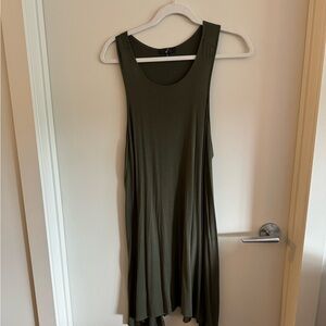 Light sleeveless swing dress